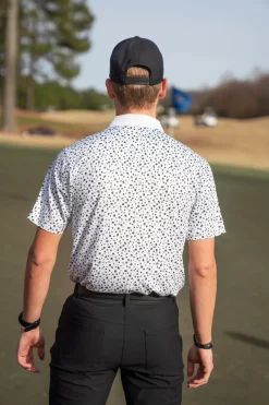 Men’s Print Golf Polos-Three Sixty Six Best