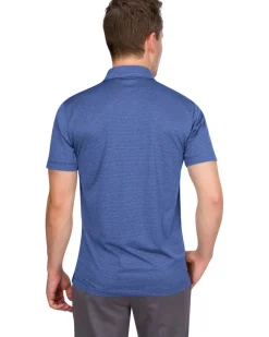 Men’s Thin-Striped Golf Polo Shirt-Three Sixty Six Discount