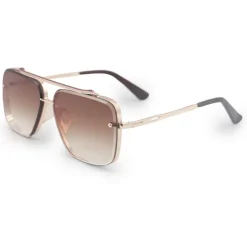 Bella Coffee - Tangle Free Women's Aviator Sunglasses-TopFoxx Discount