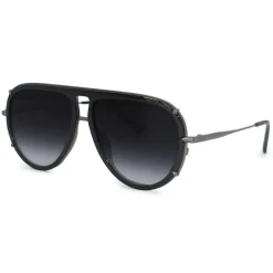 Ivy Luxe - Tangle-Free Unisex Round Aviator Sunglasses-TopFoxx Clearance