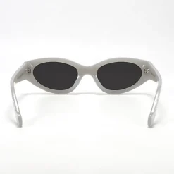 Kat x Money Moves - Silver Women's Cateye Sunglasses-TopFoxx Fashion