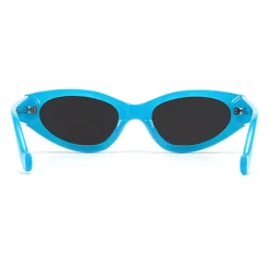 Kat x Money Moves - Blue Women's Cateye Sunglasses-TopFoxx Hot