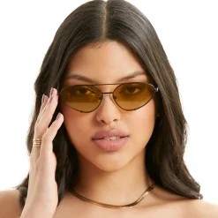 Lucky Star - Yellow & Black Women's Sunglasses-TopFoxx Outlet