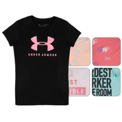 Girl's Surprise Short Sleeve Shirt-Under Armour Discount