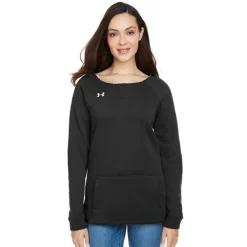 Women's Hustle Fleece Crewneck Sweatshirt-Under Armour Best