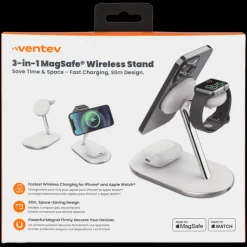 MFi Magsafe 3-1 Desk Mount Charging Station-Ventev Online