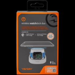wireless watchdock duo 10W - Grey/White-Ventev Hot