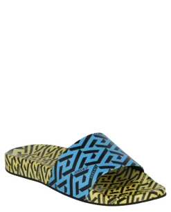 Greca Print Slides-Versace New