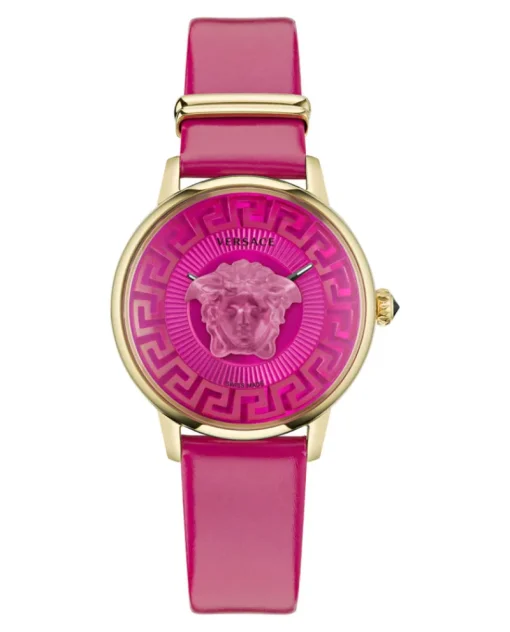 Medusa Alchemy Leather Strap-Versace Fashion