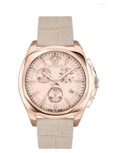 Medusa Chrono Leather Watch-Versace Online