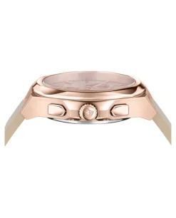 Medusa Chrono Leather Watch-Versace Online