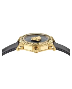 Medusa Deco Leather Watch-Versace Outlet