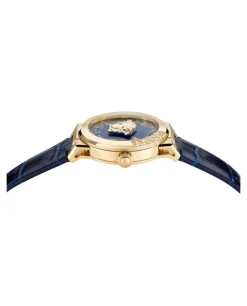 Medusa Infinite Leather Watch-Versace Discount