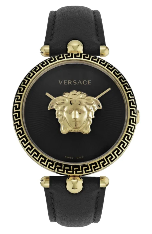 Palazzo Empire Leather Watch-Versace Sale