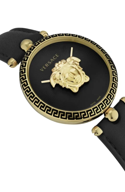 Palazzo Empire Leather Watch-Versace Sale