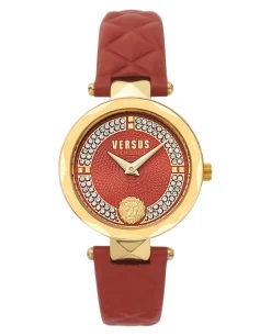 Covent Garden Petite Leather Watch-Versus Versace Best