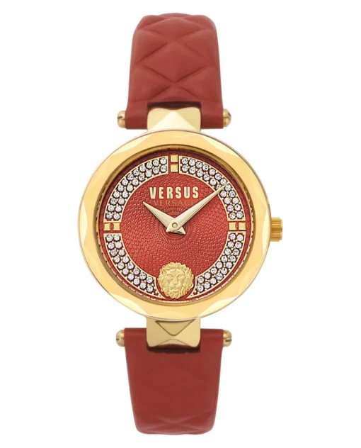 Covent Garden Petite Leather Watch-Versus Versace Best