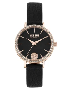 Versus Versace Mar Vista Crystal Leather Watch-PROOZY Hot